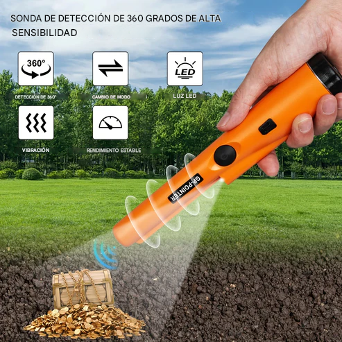DETECTOR DE METAL PORTATIL