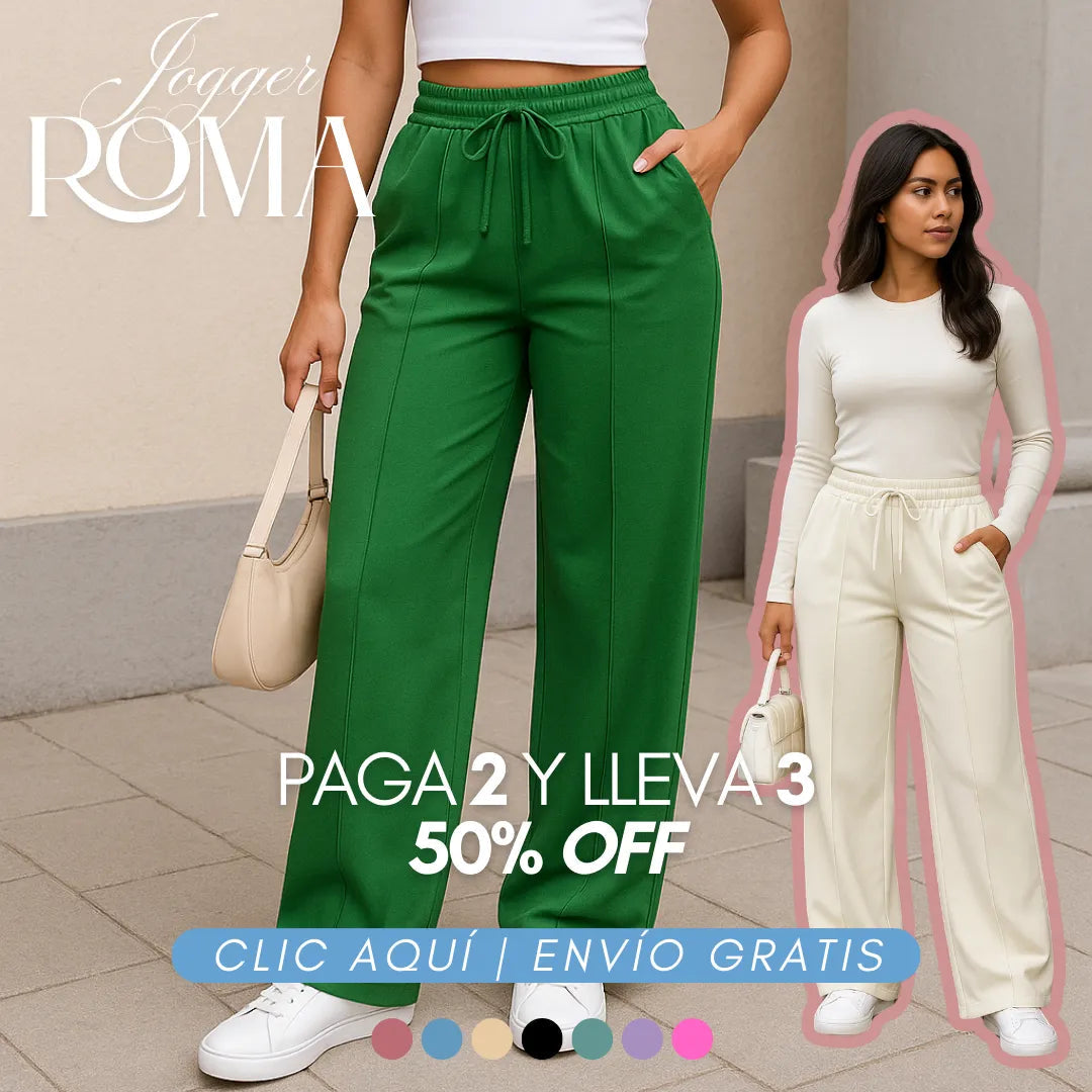 Jogger Roma Bota Recta